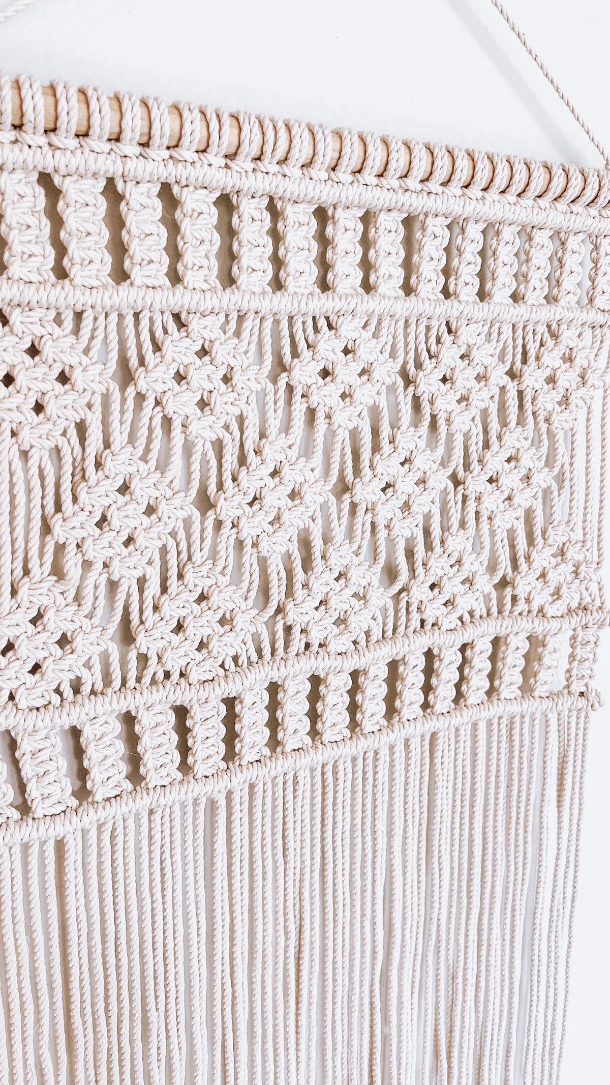 Lattice - Macramé Wall Hanging