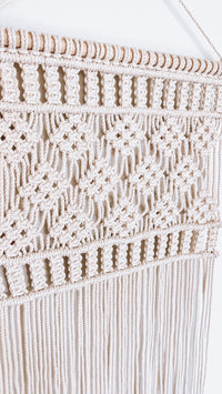Lattice - Macramé Wall Hanging
