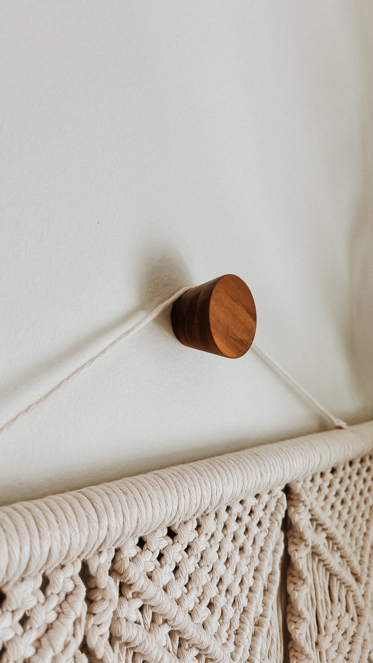 The “Knob” Wooden Wall Hook