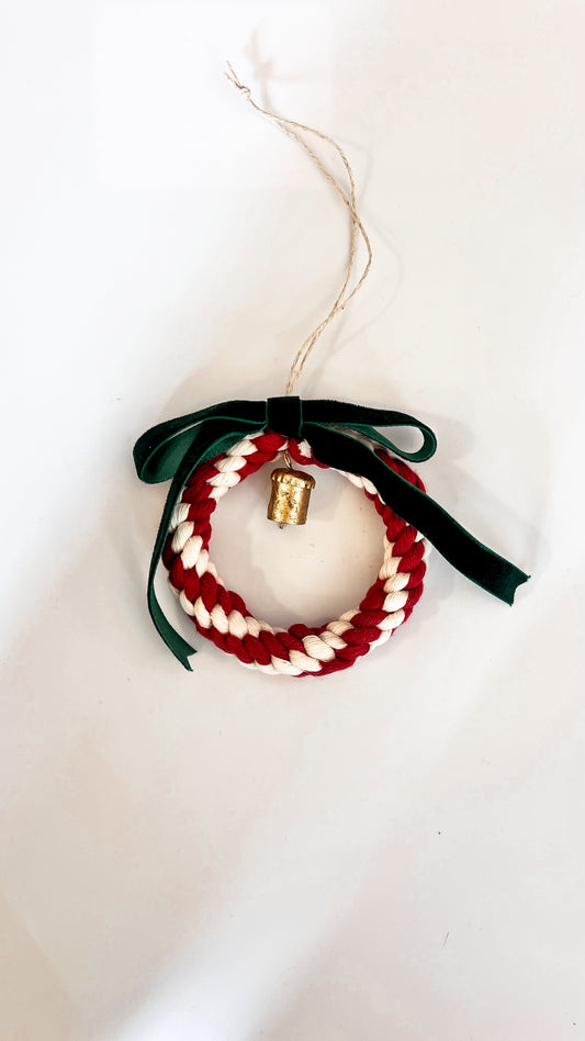 Macrame Wreath Ornaments