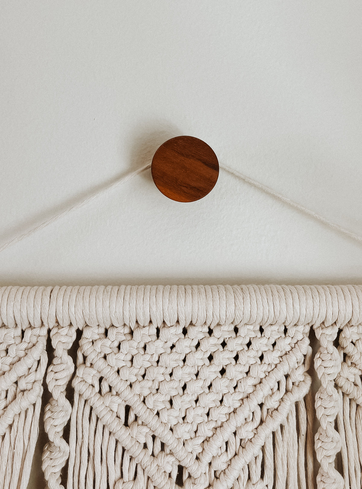 The “Knob” Wooden Wall Hook
