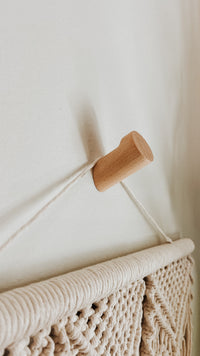 Wooden Peg Wall Hook - Maple