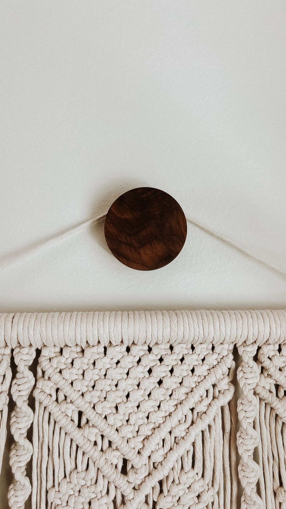 The “Puck” Wooden Wall Hook