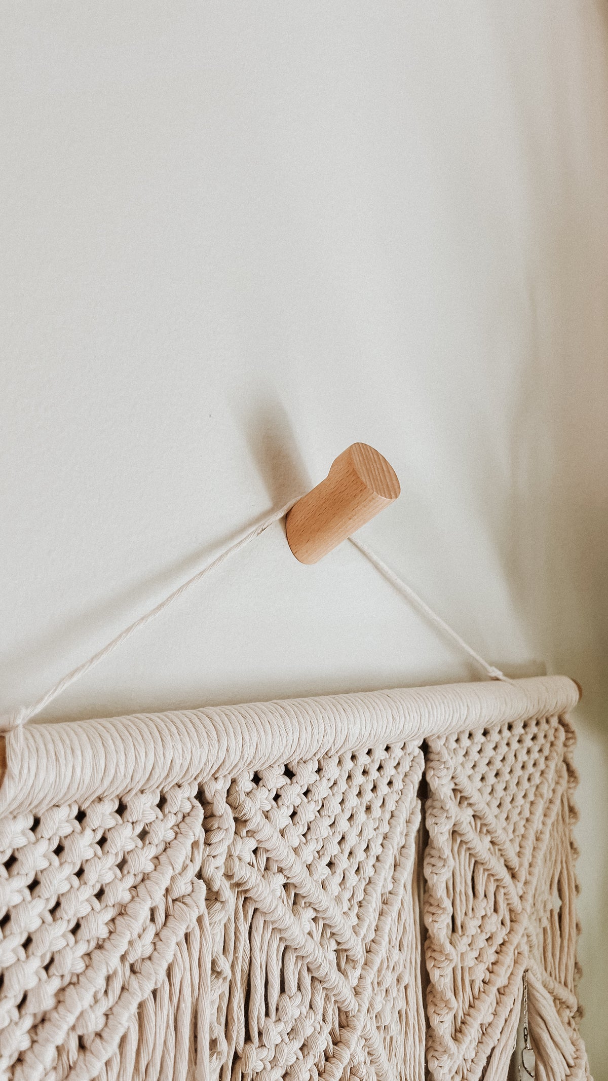 Wooden Peg Wall Hook - Maple