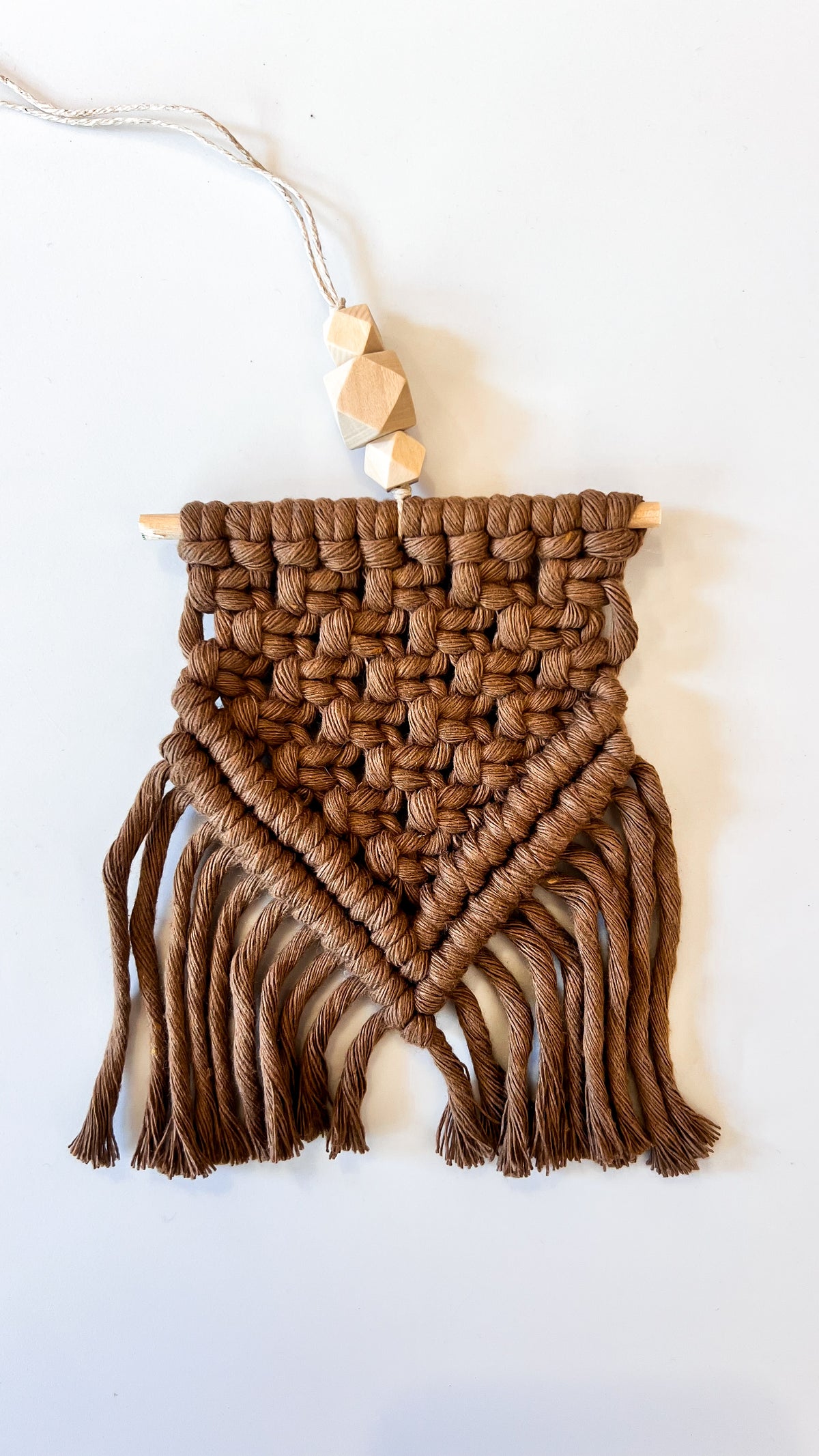 Macrame Car Charm