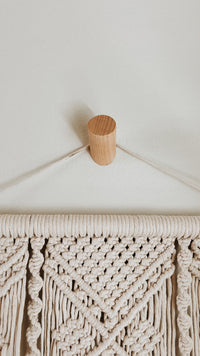 Wooden Peg Wall Hook - Maple