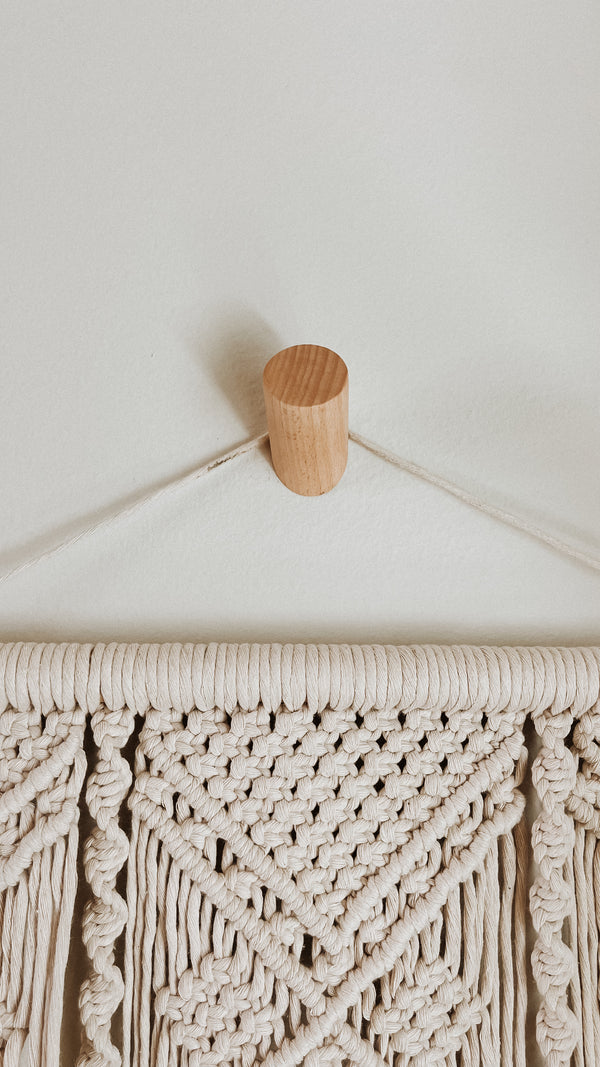 Wooden Peg Wall Hook - Maple