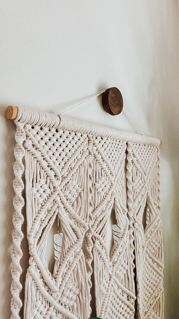 The “Puck” Wooden Wall Hook