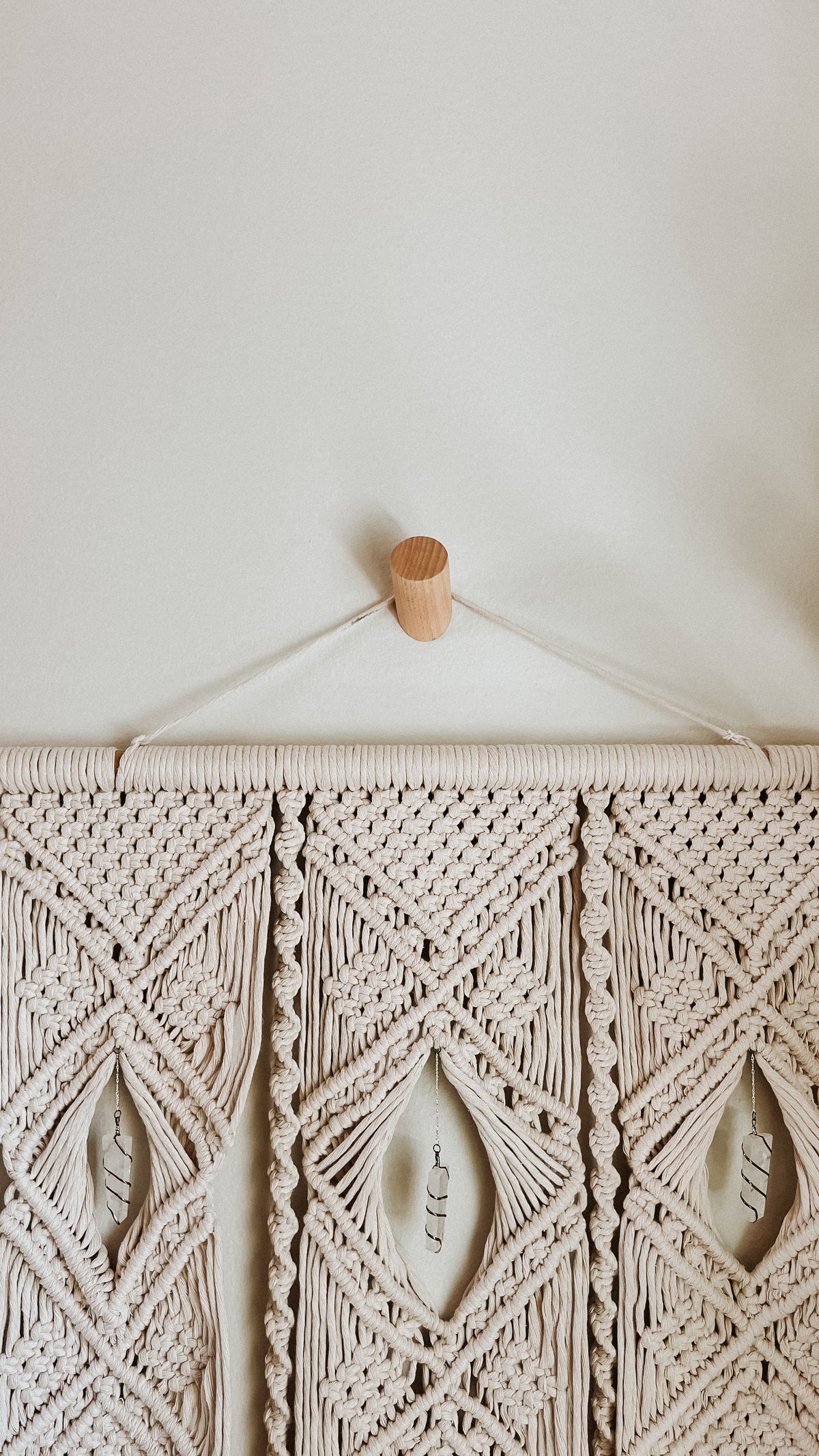 Wooden Peg Wall Hook - Maple