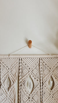 Minimalist Wooden Wall Hook - Maple