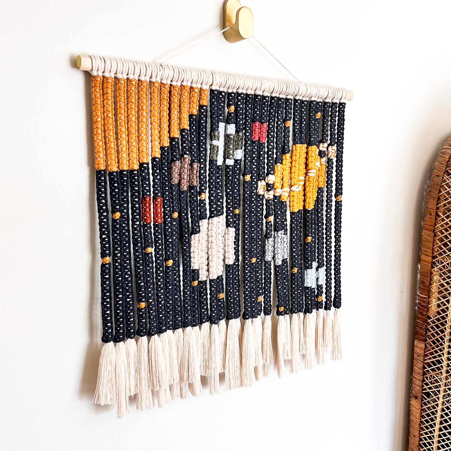 Out of This World Macramé Wall Hanging